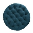 thumbnail image 2 of Sorra Home  Indoor Suede Round Papasan Cushion 48 in x 48 in x 4 in - Coppen, 2 of 5