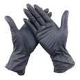 thumbnail image 2 of Guantes descartables antideslizantes UniSeal 3.5 grs color negro talle M de nitrilo x 100 unidades, 2 of 2
