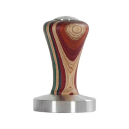 

Sijiali 1Pcs Coffee Bean Tamper High Durability Rust-proof Stainless Steel Espresso Hand Tamper Flat Base Coffee Bean Press Kitchen Tool