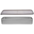 thumbnail image 4 of Contenedor para tocino para refrigerador, contenedor para carne para refrigerador, contenedor de alimentos para refrigerador de acero inoxidable con tapa, 4 of 6