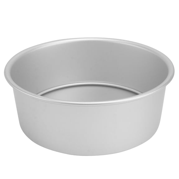 RENACLIPY 8 Inch Round Cake Pan with Non-Stick Coating and Removable Bottom, Anodized Aluminum Bakeware