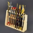 thumbnail image 4 of Sword Holder Katanas Stand Samurais Sword Holder Display Rack Wood Sword Stand, 4 of 15