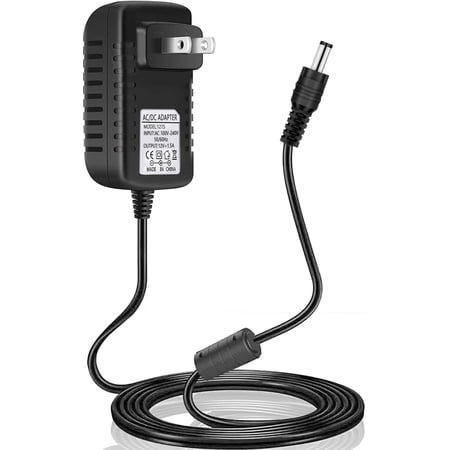LujingZ DC 12V Power Cord Adapter for Yamaha Keyboard PSR YTP YTG EZ P Series, Replacement PA130 PA150 Power Supply
