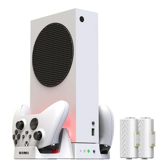 Base Ventilador VIMI Para Consola De Videojuegos Series S Con 2 Pilas Recargables
