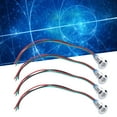 thumbnail image 4 of LED Témoin Lumineux, Témoin Lumineux Étanche Stable pour la Modification Informatique pour Cnc Machines-Outils pour Commutateurs de Contrôle d'Accès pour Modification de Voiture Rouge + Bleu, 4 of 8
