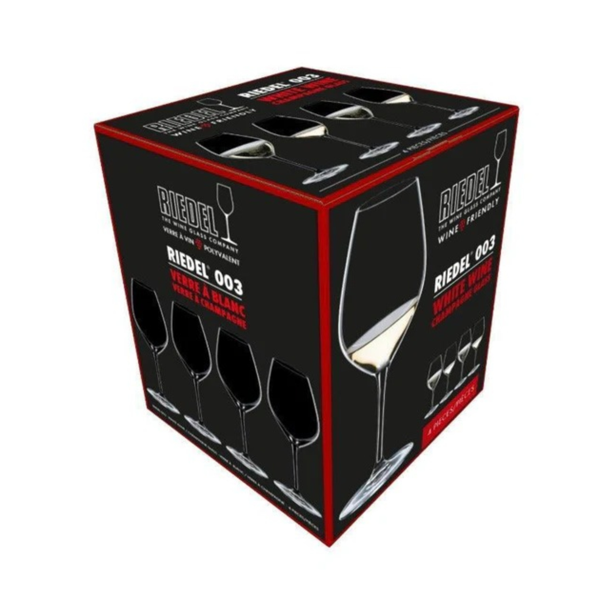 Riedel Wine Friendly White Wine Glasses - Set of 4