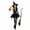 Black, variant on LOVZFMLL Women's Halloween Witch Dress Nightclub Makeup Role Playing Doll Costume Dress Set Black M