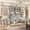 Gray, variant on Homieasy 41-120 Inch Adjustable Wardrobe Closet System, Heavy Duty Wardrobe Organizer with 4 Drawers and Doors, Wardrobe Rack for Bedroom, Closet, Apartment, White Oak