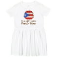 thumbnail image 3 of Inktastic I'm So Cute, I Must Be Puerto Rican Sunflower Girls Toddler Dress, 3 of 5