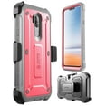 thumbnail image 2 of LG G7 Case, LG G7 ThinQ Case, SUPCASE Full-body Rugged Holster Case with Built-in Screen Protector for LG G7 2018 Release, Unicorn Beetle PRO Series with Holster (Pink), 2 of 6