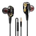 thumbnail image 4 of Auriculares Esté de 3.5 Mm, Auriculares con Controlador Dinámico , Auriculares con Aislamiento de Ruido para Teléfonos Inteligentes (c Negro, 4 of 8