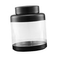 thumbnail image 5 of deevoka Airtight Storage Jar with Lid Sealed Clear Can for Sugar Dried Fruits Cookie Black, 5 of 9