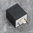 thumbnail image 3 of Ajustable Led Flasher Relay Luz Intermitente Para Motocicleta Automotriz,12V 24V 3-Pin Vogacara VI002822-00, 3 of 7