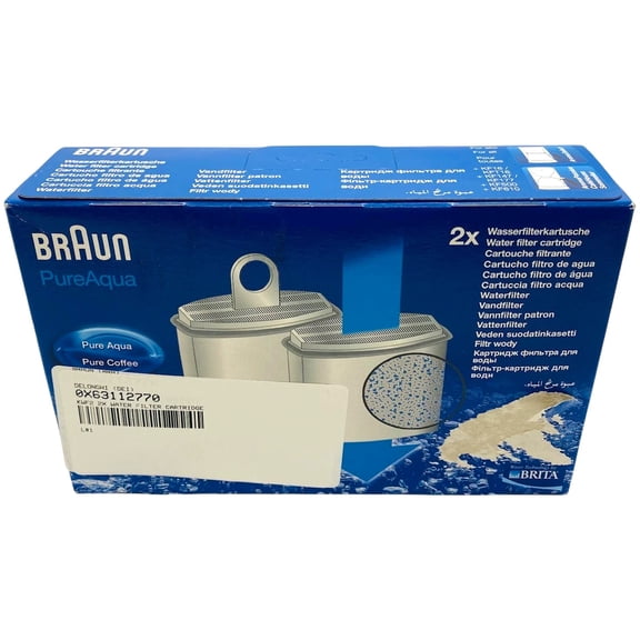 3112770, Brita Coffee Maker Water Filter, KWF2, fits Braun 3123, 3066, 3067