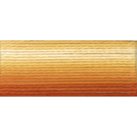 DMC Pearl Cotton Ball Size 8 87yd-Variegated Burnt Orange