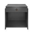thumbnail image 4 of Boyd Sleep Sydney Single Drawer Nightstand, Black, 4 of 8
