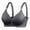 Dark Gray, variant on asdoklhq Summer Fall Sports Bras for Women 2025,Womens Fashion Plus Clearance Woman's Embroidered Glossy Comfortable Breathable Bra Underwear No Rims