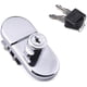 thumbnail image 3 of Cerradura para vitrinas de vidrio segura y elegante, con llaves iguales para un control de acceso simple, instalación sin taladros, amplia gama de usos en tiendas minoristas y hogares, acabado, 3 of 5