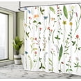 thumbnail image 5 of Ambesonne Colorful Shower Curtain, Flowers s, 69"Wx75"L, Multicolor, 5 of 5