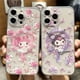 thumbnail image 2 of Sanrio-funda de conejo My Melody para iPhone, carcasa magnética suave y transparente, Magsafe, 11, 12, 13, 14, 15 Pro Max, Mini, X, XS, XR, 8, 7 Plus, SE, 2020, 2 of 5