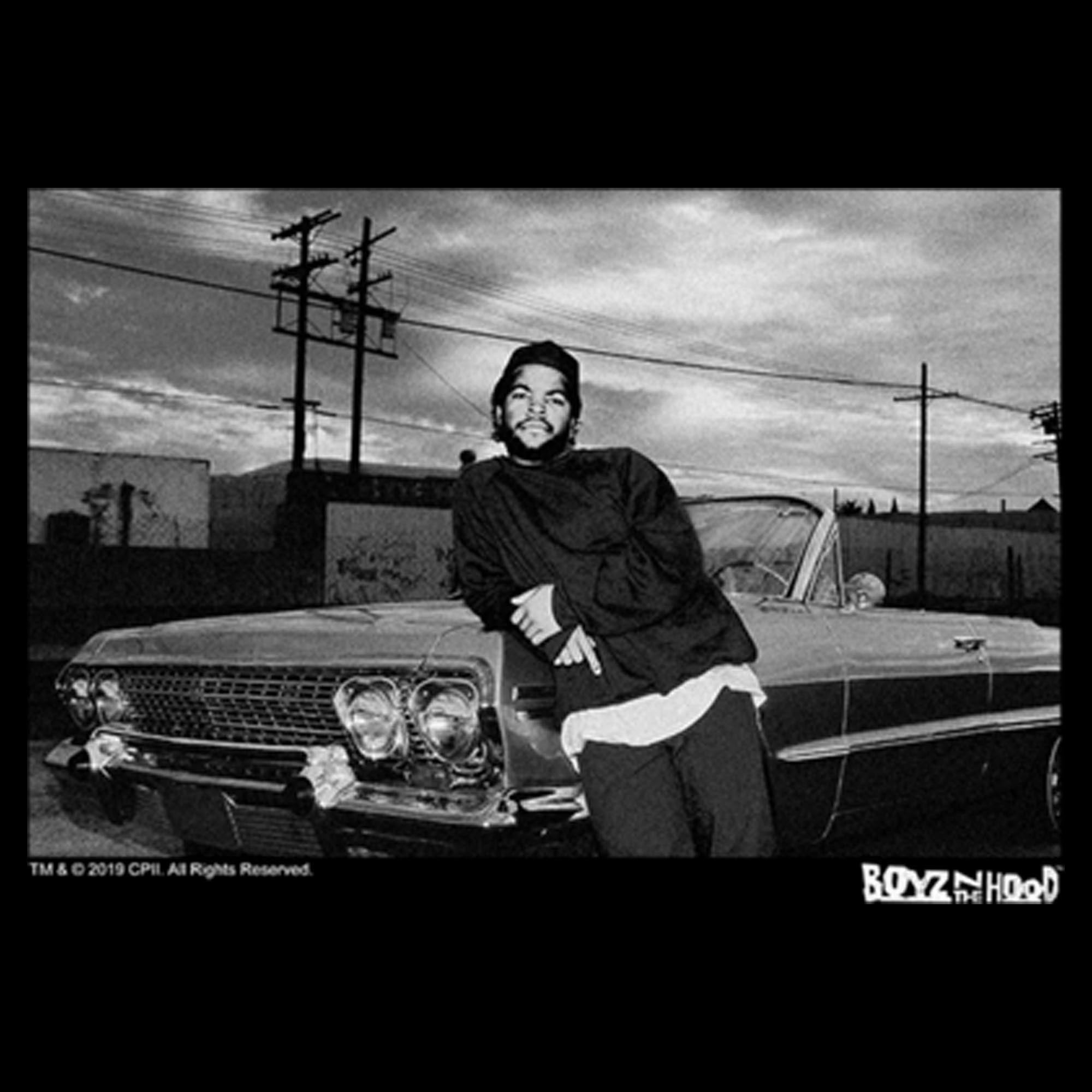 Men's Boyz n the Hood Doughboy Car Pose  Pull Over Hoodie