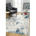 thumbnail image 3 of eRug Outlet Modern Abstract Area Rug Blue, 3 of 6