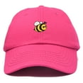thumbnail image 7 of DALIX Bumble Bee Baseball Cap Dad Hat Embroidered Womens Girls in Gold, 7 of 7