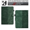 thumbnail image 5 of SaniMore for Kindle Paperwhite 11th Generation 6.8" 2021 Case, Auto Sleep/Wake, PU Leather Magnetic Wallet Cover with Card Slot & Multi-Angle Kickstand Pencil Holder Shockproof Protective Shell, Green, 5 of 7