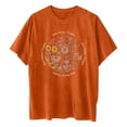thumbnail image 2 of Camisetas de Manga Corta para las Mujeres Impreso Cuello Redondo Suelto Camiseta, Casual Cuatro Estaciones Blusa para el Hogar, 2 of 3