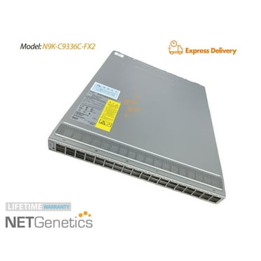 Cisco N9K-C9336C-FX2 Nexus 9300 Series, 36-port 40/100G QSFP28 Catalyst Switch