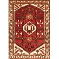 thumbnail image 1 of Ahgly Company Indoor Rectangle Persian Orange Traditional Area Rugs, 7' x 9', 1 of 1