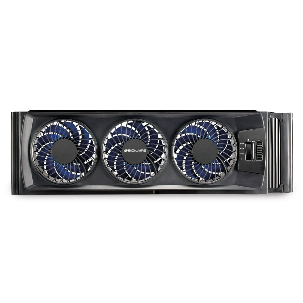 Bionaire Thin Window Fan with Comfort Control Thermostat (BWF0522M