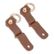 thumbnail image 2 of Paquete de 2 correas para bolso sin perforaciones, hebillas reutilizables de cuero PU para bolso, repuesto para bolso Marrón Yuyangstore Anillos de correa de monedero, 2 of 8