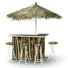 Best of Times Indoor/Outdoor Portable Bar with 4 Barstools