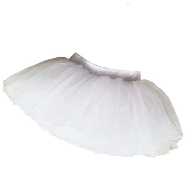 Jumpingount Traje de niña chico tul elástico Ballet danza patinaje ropa tutú actuación cumpleaños Navidad medio Type2 NO2