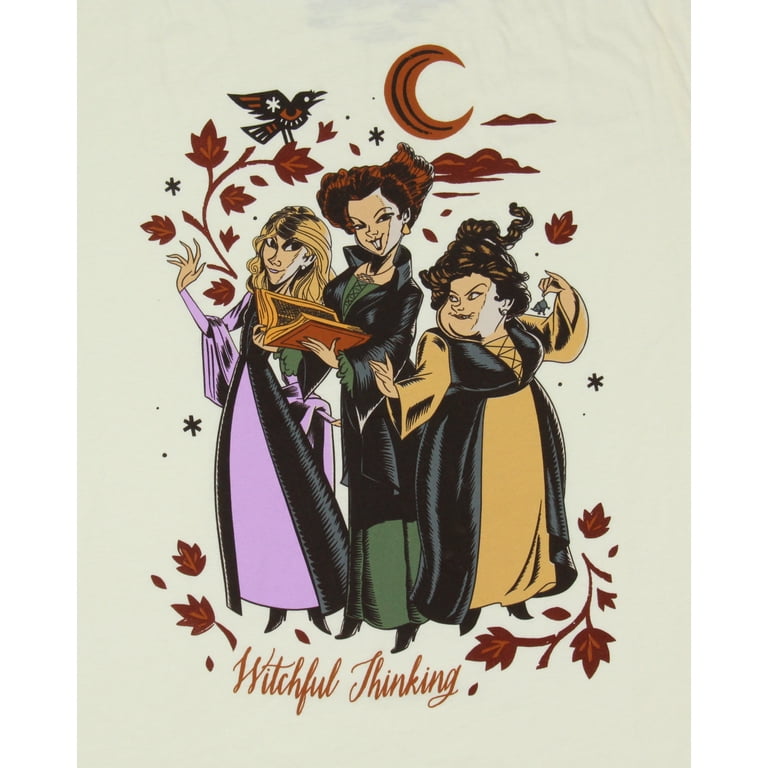 XL 2023 Disney 2024 Parks Hocus Pocus T Shirt The Sisters Three Witchful Thinking