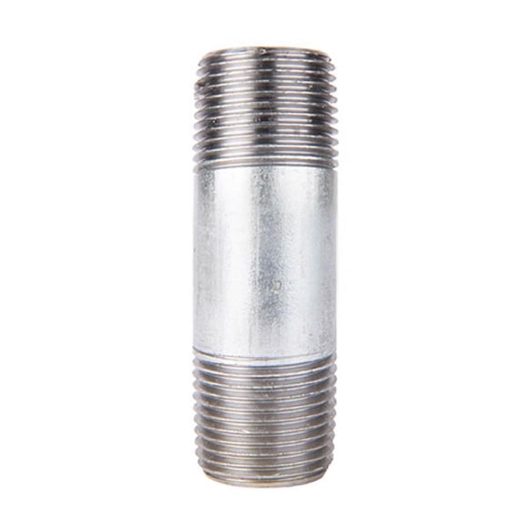Boquilla STZ INDUSTRIES de acero galvanizado de 1/2 pulgada MPT x 2.5 pulgadas