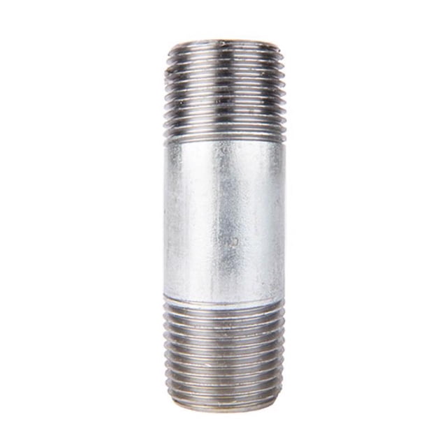 Boquilla STZ INDUSTRIES de acero galvanizado de 1/2 pulgada MPT x 2.5 pulgadas