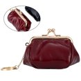 thumbnail image 2 of EeaseCA 1 Pce Pochette Rétro en Cire d'Huile pour Pièces de Monnaie Accessoires Numériques Boîte de Rangement pour Pièces de Monnaie pour Femmes (Verre), 2 of 7