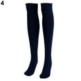 thumbnail image 6 of Shulemin Unisex Football Plain Long Sock Sport Knee High Large Hockey Soccer Rugby Stocks Red, 6 of 8