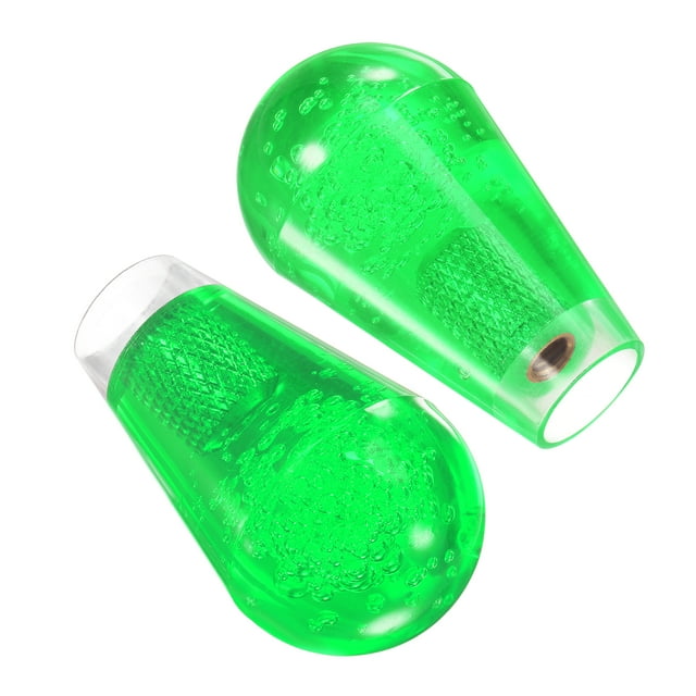 Unique Bargains Poignée Supérieure Verte Ellipse Ovale à Bascule pour Jeu d'Arcade, Lot de 2