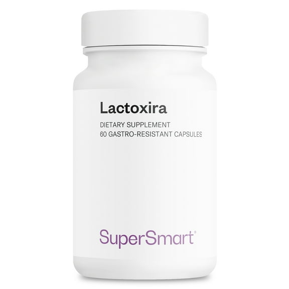 SuperSmart Lactoxira (High Potency) - 8-in-1 Probiotic Complex Supplement - Advanced Formula for Women & Men - with Lactobacillus Casei, Brevis | Non-GMO & Gluten Free - 60 DR Capsules