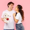 thumbnail image 5 of Peluche De San Valentín Ovejita Con Corazón Te Amo, 5 of 5
