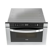 KoolMore 24 in. Built In Stainless-Steel Microwave Drawer with Oven 1.2 Cu. Ft.