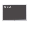thumbnail image 1 of 15 inch digital photo frame aluminum alloy photo frame HD LED electronic photo album calendar video player HDMI AV Input, 1 of 5