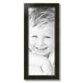 thumbnail image 2 of ArtToFrames 10" x 25" Honors Black with Gold Picture Frame, 10x25 inch Black Wood Poster Frame (WOM-5158),  Pack, 2 of 7