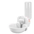 thumbnail image 2 of Billuyoard Dispensador de agua para mascotas, fuente automática eléctrica, cuenco para beber, alimentador colgante Suministros para perros Blanco L, 2 of 6