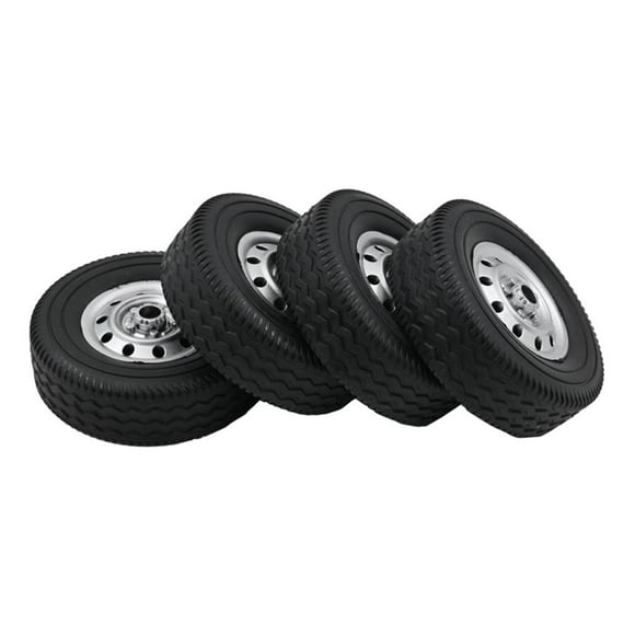 4pcs Crawler Tires, 1:10 RC Model Rubber Tires Remote Control Car Wheels RC