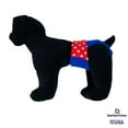 thumbnail image 5 of Barkertime Red Polka Dot on Blue Dog Diaper, 5 of 7