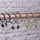 thumbnail image 5 of Anillas de cortina Uxcell con clips, paquete de 14 anillas de clip para cortinas, anillas de clip para cortinas de 2.95" en bronce, 5 of 5